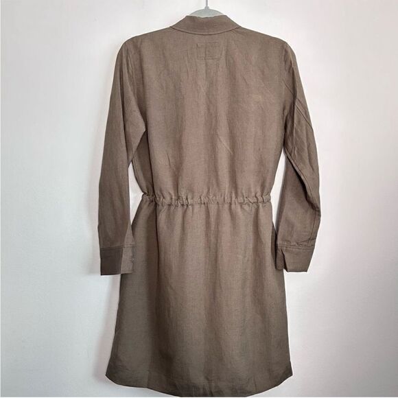 Rails Safari Carmen Dress In Army in khaki - Picture 4 of 14